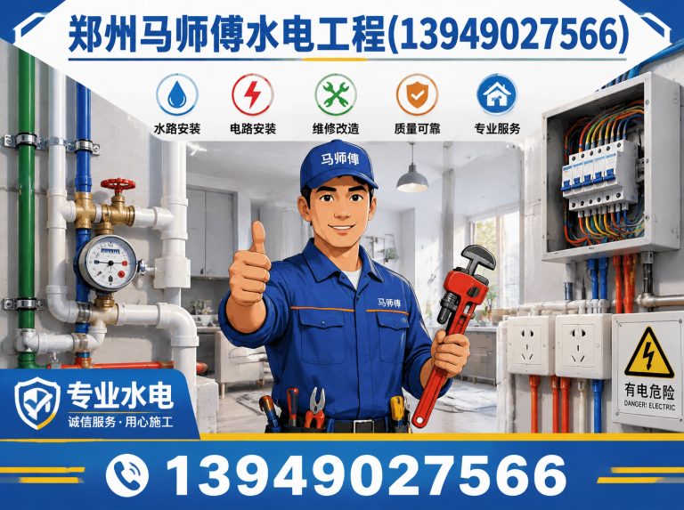 荥阳市郑州水电改造展示图